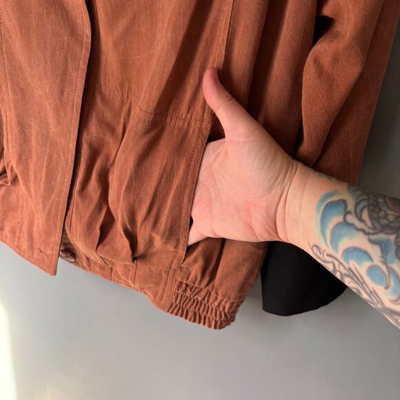 Vintage PIERRE LAMONTE Women's 12 Retro 80's Zip Jacket Western Disco Quirky - Picture 12 of 12